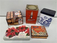 Selection of Collectable Tins and Boxes