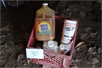 MISC BOX OF AUTO CHEMICALS