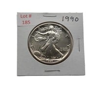 1990 1oz Fine Silver Eagle