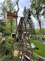 Large Wooden Windmill **