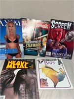 Lot of 5 Magazines Screem Bats Heavy Metal Maxim