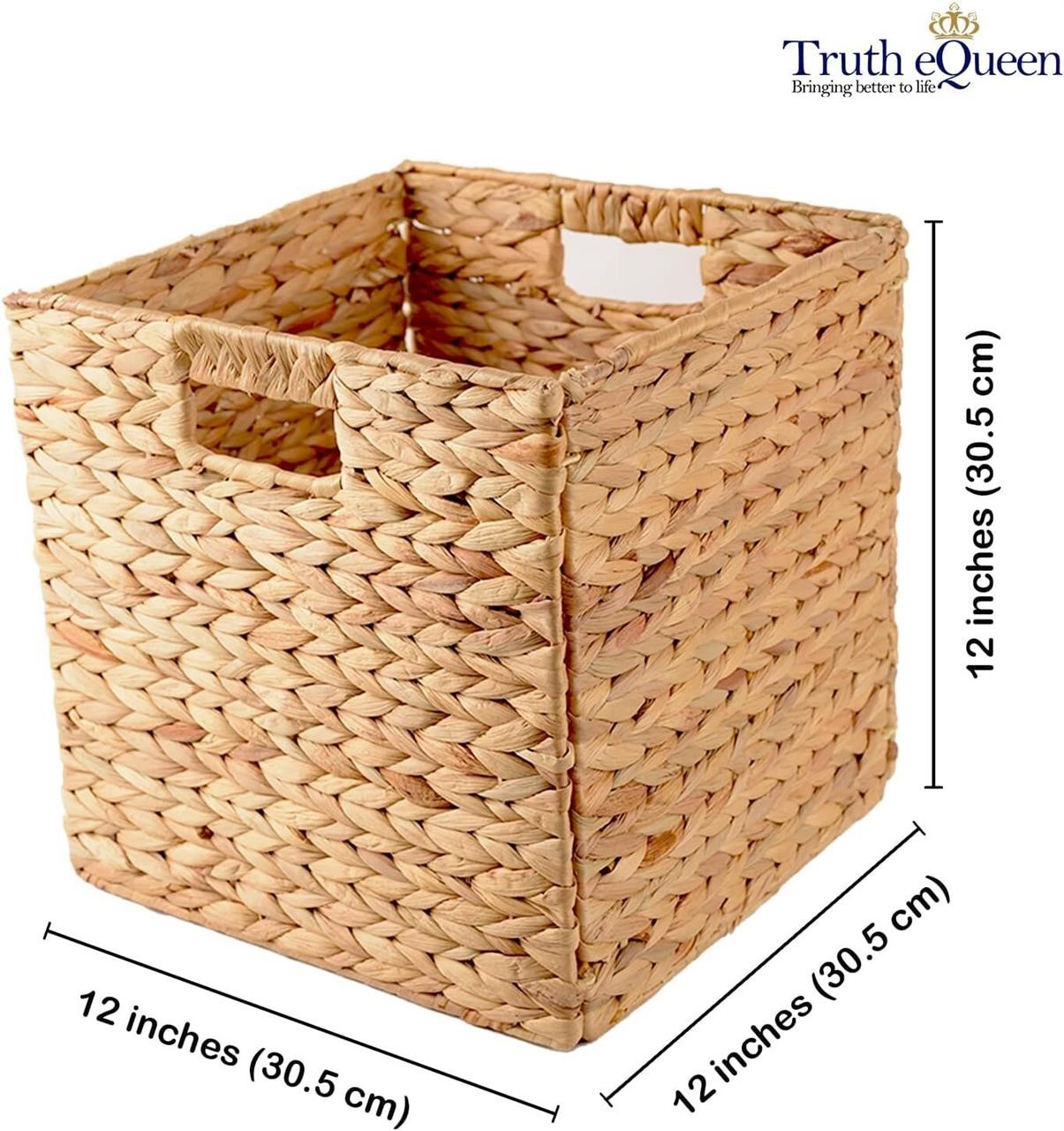 $39 Water Hyacinth Storage Basket