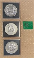 3 Coin Canadian Mint Lot