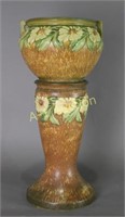 Roseville Pottery Jardiniere & Pedestal