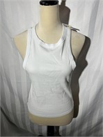 New Cotton On womens lrg white sleeveless top