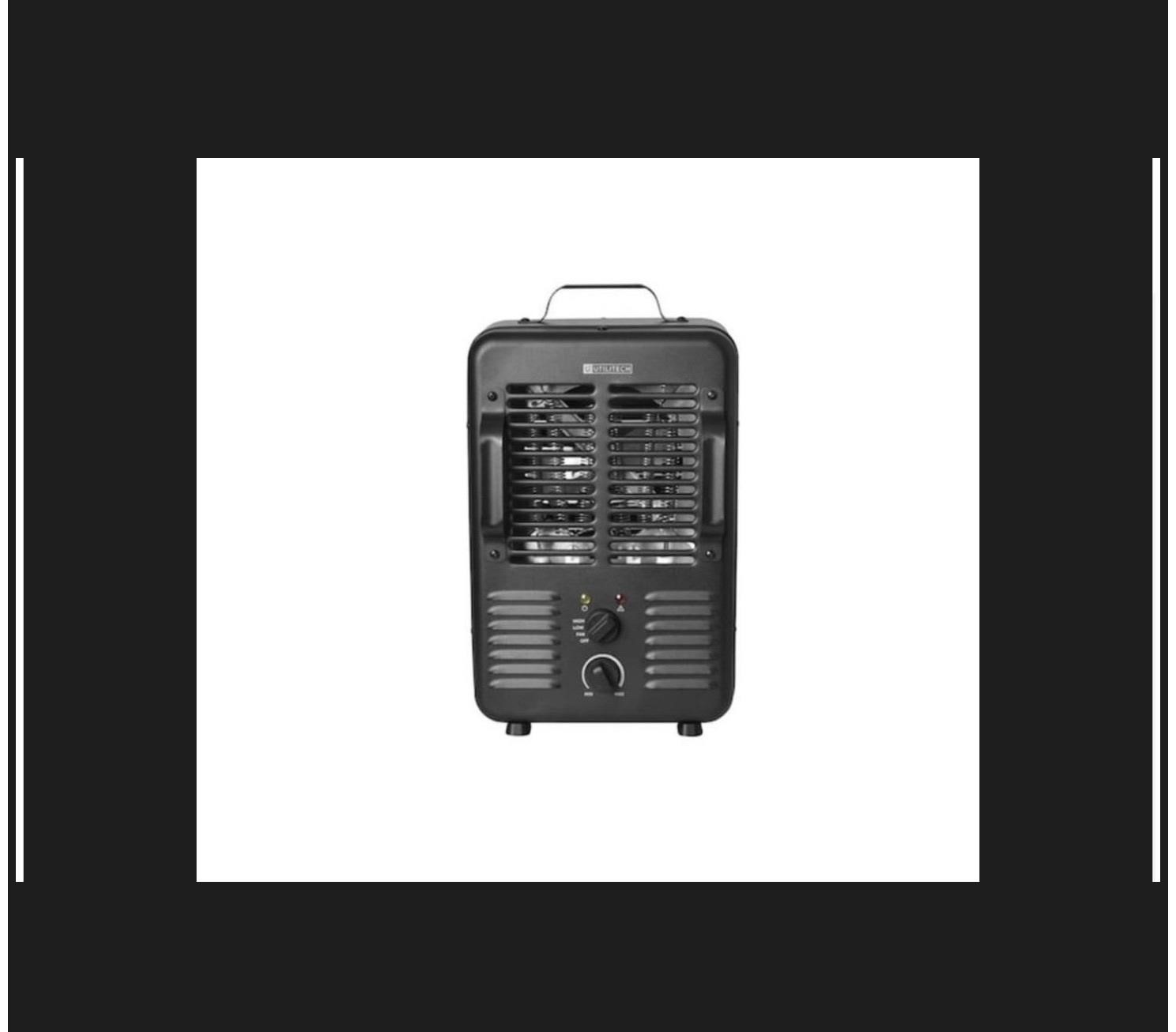 Utilitech Up to 1500-Watt Electric Space Heater