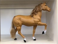 Old Breyer Style Plastic Toy Horse