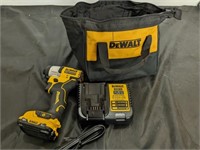 DEWALT 12V LITHIUM IMPACT CHARGER AND BATTERY