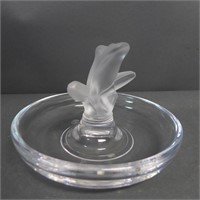 Sevres France Crystal Glass Dish