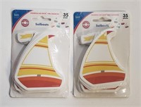 Carson Dellosa Sailboats Mini Cutouts