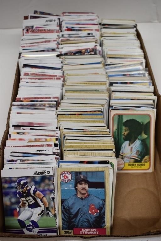 Score, Topps - Baseball and Football Cards