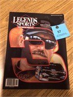 Legends Sports Magazine Dale Earnhardt