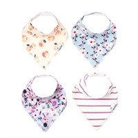 Copper Pearl 4 Pack Bandana Bibs Morgan Set