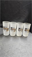 Dodge Set of 4 Frosted Drinking Glasses