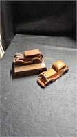 Wood Car & Playing Cards Box
