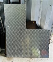 Diamond Plate, 45.5 inch x 54inch, minus cut out