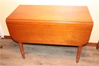 Drop Leaf Table w/ Carved Legs