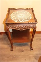 Ornate Side Table (Some Damage)