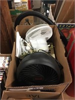 BOX OF FANS