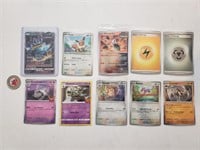 Cartes Pokemon - Rare/Foil x10