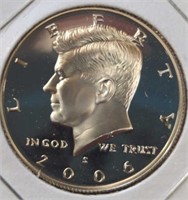 Proof 2006 s Kennedy half dollar