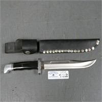 Buck 120 Fixed Blade Knife & Sheath