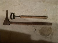 Branding iron-measuring device