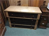 Hardwood Four Drawer Dresser