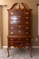 Stanley Furniture Chippendale-style Highboy