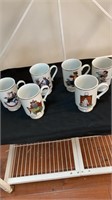 6 Norman Rockwell mugs