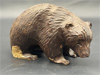 Carved Wooden Bear