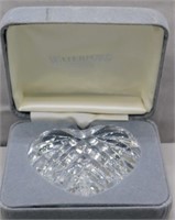 WATERFORD CRYSTAL HEART.