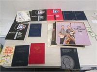 Lot of Empty Collector Coin Storage Books &