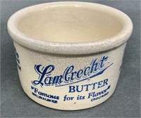 LamCrecht Stoneware Butter Crock