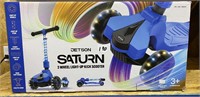 Jetson Saturn 3 Wheel Light up Kick Scooter, New
