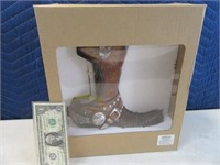 New Cowboy Boot Toilet Paper Dispenser $59