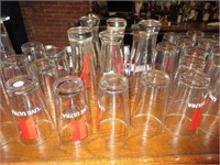 Large Lot of Draft Beer Glasses