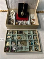 Lot of Assorted VTG Costume Jewelry