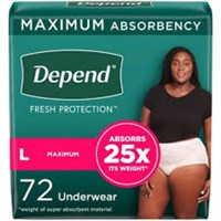 Depend Fresh Protection Adult Incontinence &