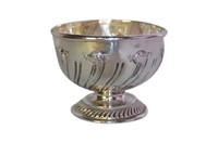 Sterling Silver Bowl of Pedestal Design