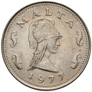 Malta 2 cents, 1977