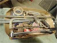 Sledge Hammer, Torque Wrench, Hack Saw,