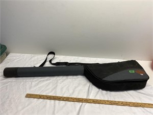 Cabela’s fishing rod case with fishing rod & reel