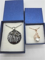 2 New Boxed Costume Necklaces