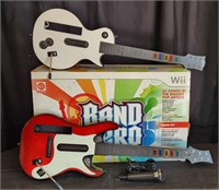Wii Band Hero Video Game Guitar Controllers