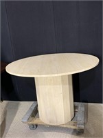 IMPRESSIVE 42” ROUND X 29" H MARBLE ROUND