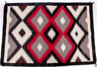 Vintage Hand Woven Navajo Klagetoh Rug