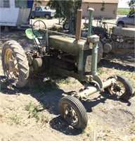 JOHN DEERE Model "A" Tractor, Gas