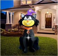 Inflatable Cute Black Cat