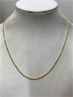 14K GOLD CHAIN NECKLACE 2.11 GRAMS